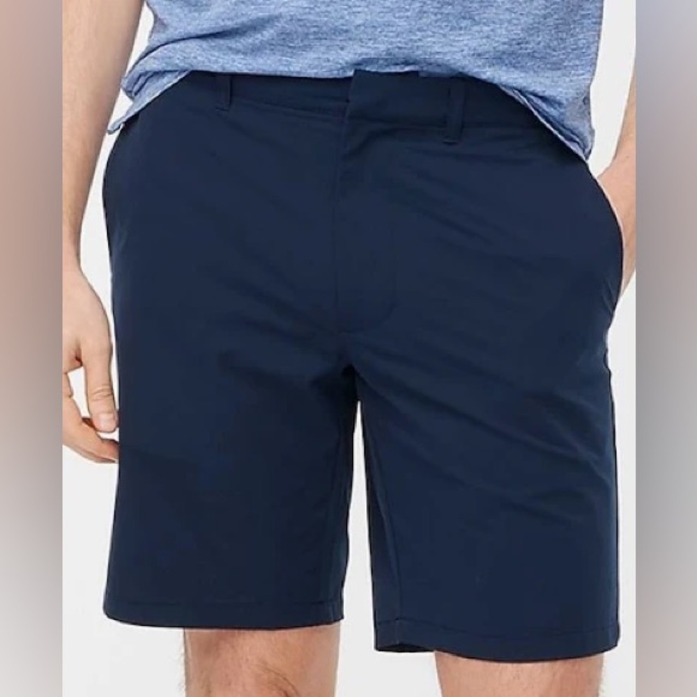 J Crew Navy Chino Shorts